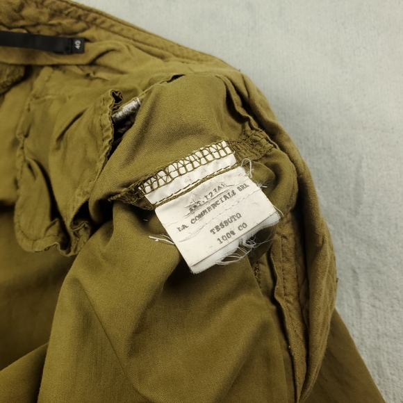 Gaetano Navarra Shorts Womens 40 Pleated Cotton Preppy Designer Italy Made - Picture 6 of 10